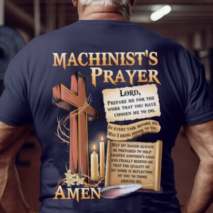 Machinist's Prayer - Faith & Integrity Machinist