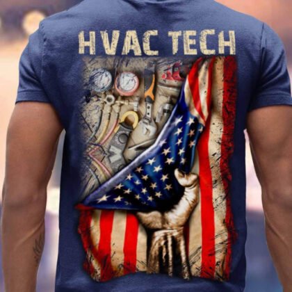 HVAC Tech USA Flag
