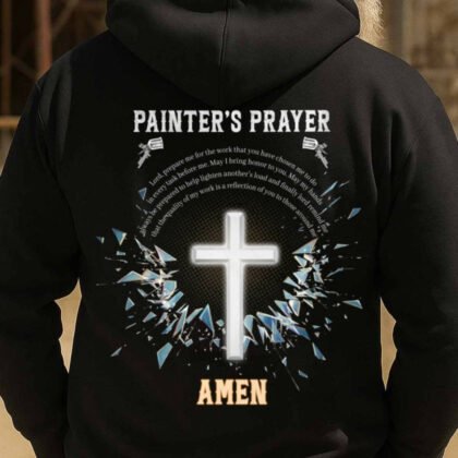 Painter's Prayer Cross Apparel - Painter Faith